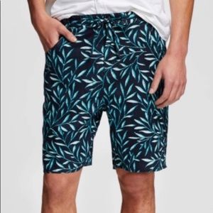Men’s Mossimo Palm Leaf Shorts / Large / NWOT